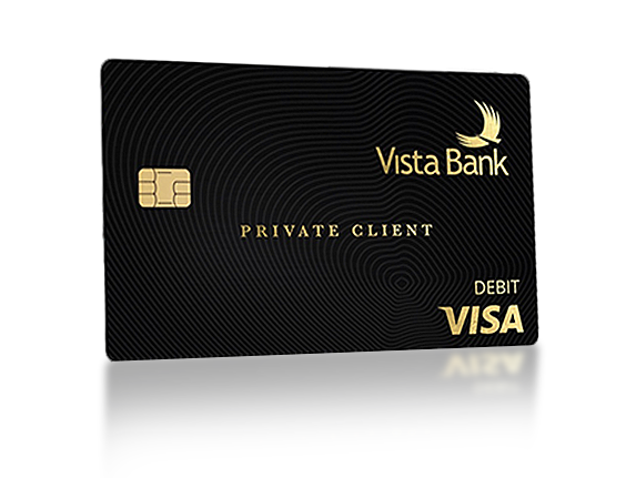 private banking debit card